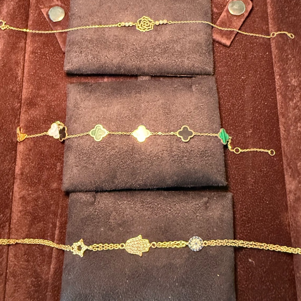 Brand New 18K Solid Gold Bracelets from Lebanon - Picture 3 of 16